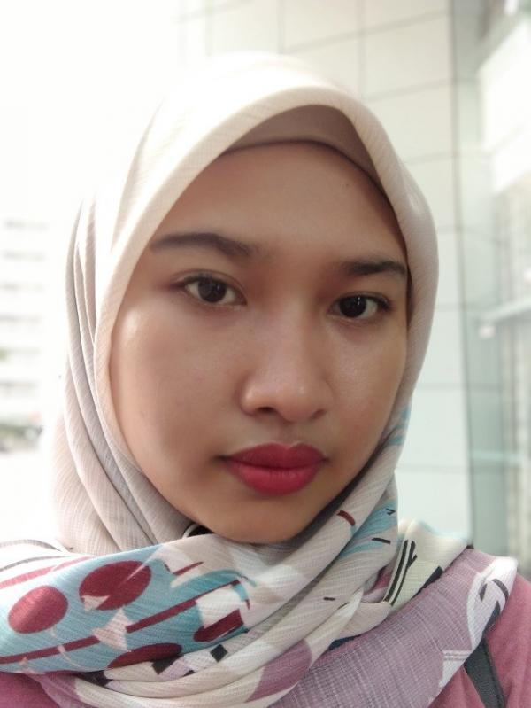 Hasil selfie di siang hari