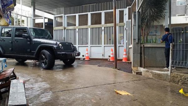 Rumah Tahanan (Rutan) Komisi Pemberantasan Korupsi (KPK), Jakarta ramai didatangi keluarga tahanan saat Natal, Rabu (25/12/2019). (Foto: iNews.id/ Riezky Maulana)..