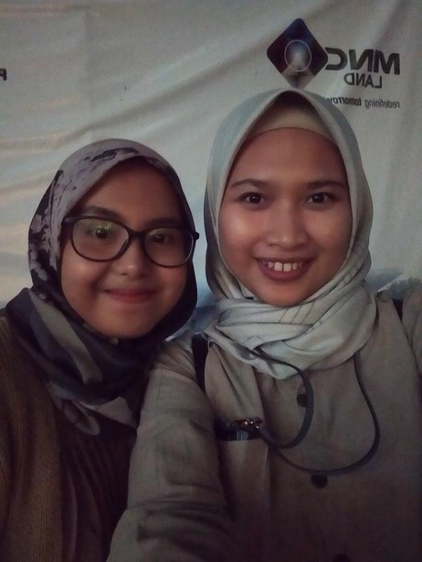 hasil selfie saat malam hari