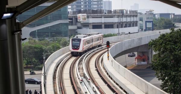 LRT Jakarta Fase 1B Ditargetkan Beroperasi Parsial Di 2024, Dari ...