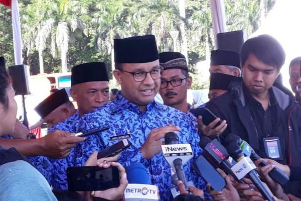 Gubernur DKI Jakarta Anies Baswedan. (Foto: iNews.id/Wildan Catra Mulia)