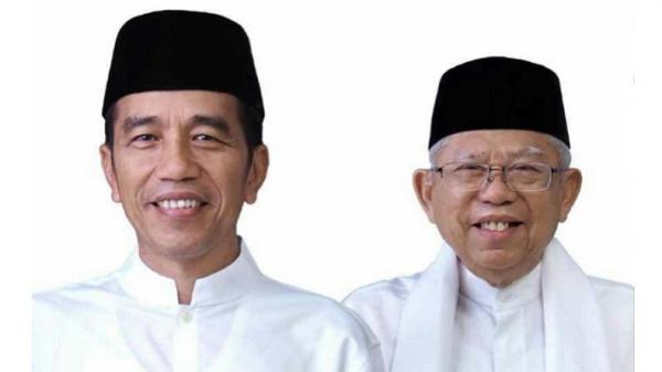Capres-cawapres nomor urut 01 Jokowi-Ma'ruf Amin. (Foto: Istimewa)