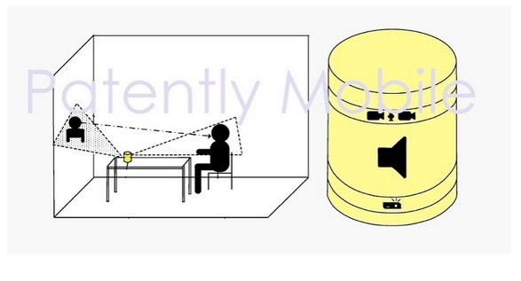 Paten smart speaker Microsoft (Foto: Patentlyapple)