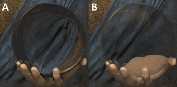 Solid orb (left) vs hollow orb (right). (Laing et al., arXiv.org, 2019)