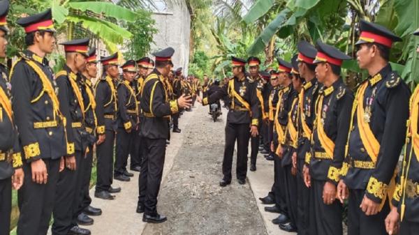 Prajurit Keraton Agung Sejagat di Desa Pogung Juru tengah, Kecamatan Bayan, Purworejo (Foto: Istimewa)