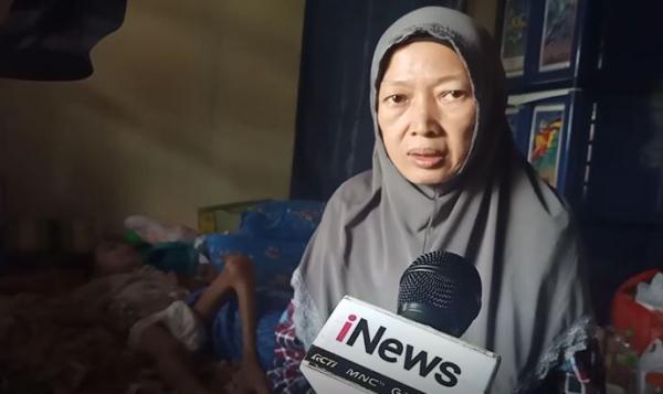 Ibunda Rizky, Alit Rokoyah, Selasa (21/1/2020) (Foto: iNews/Saufat Endrawan)