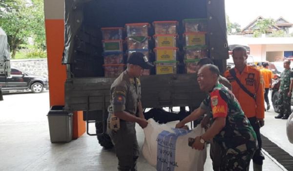 BNPB kirim bantuan ke Sukajaya Bogor BNPB kirim bantuan ke Sukajaya Bogor, (Foto: Dok. BNPB)