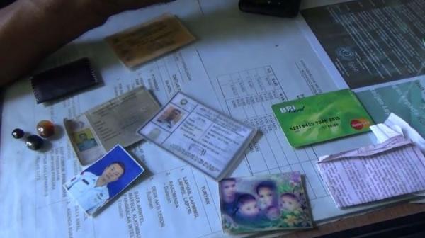 Kartu Anggota militer milik Saeful, Kamis (23/1/2020) (Foto: iNews/Sruyono Sukarno)