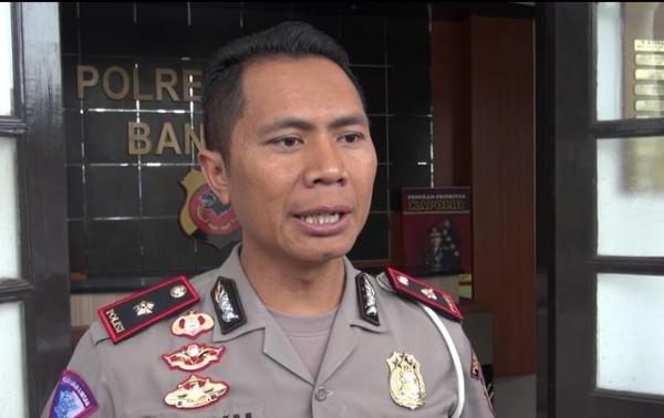 Kasatlantas Polrestabes Bandung Kompol Bayu Catur Prabowo, Kamis (23/1/2020) (Foto:iNews/Mujib Prayitno)