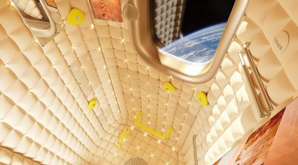 Bagian dalam rumah luar angkasa (Foto: Axiom)