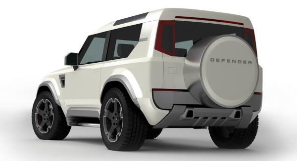 Baby Land Rover Defender. (Foto: Carscoops/Dejan Hristov)