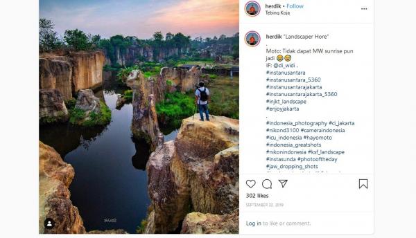 Tebing Koja di Tangerang (Foto: Instagram)