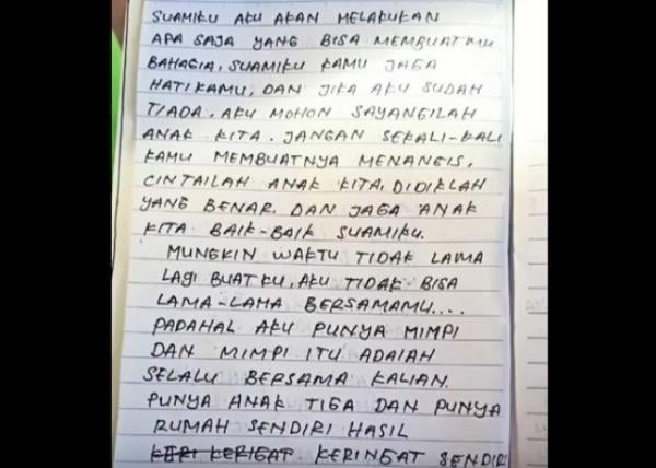 Curahan hati Megawati. (Foto: iNews/Sulaiman Nai)