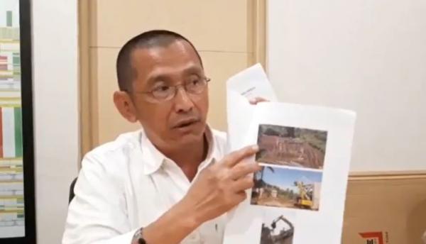 Kepala Dinas PUPR Cianjur Doddy Permadi, Rabu (5/2/2020) (Foto:iNews/Andy)