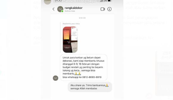 Tangkapan layar Pandamanda, Rabu (5/2/2020)