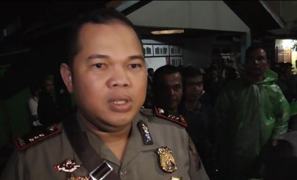 Kapolsek Kora Bukittinggi AKP Dedy Adriansyah, Selasa (11/2/2020) (Foto:iNews/Wahyu Sikumbang)