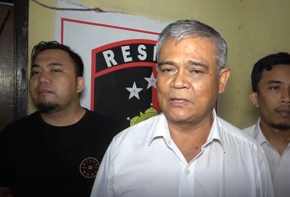 Kanit Reskrim Polsek Makassar Iptu Rahman Ronrong, Selasa (11/2/2020) (Foto:iNews/Leo Muhammad Nur)