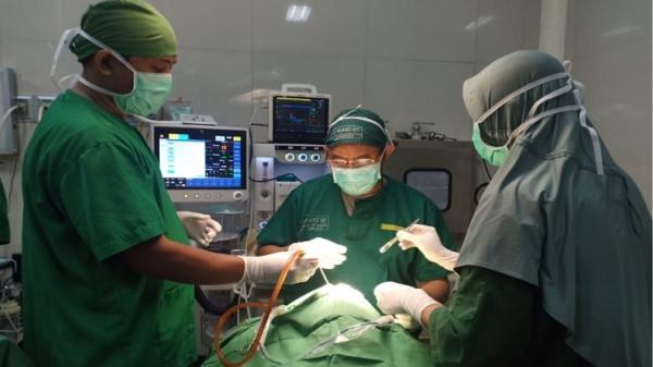 Mnc Peduli 4 Yayasan Jalinan Kasih MNC Peduli bekerja sama dengan RS PKU Muhammadiyah kembali menggelar operasi gratis bibir sumbing di Gombong, Jawa Tengah, Rabu (12/2/2020). (Foto-foto: MNC Media).