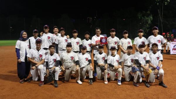 Tim bisbol Garuda Jakarta U-12 finis sebagai runner-up.(Foto: Garuda Jakarta)