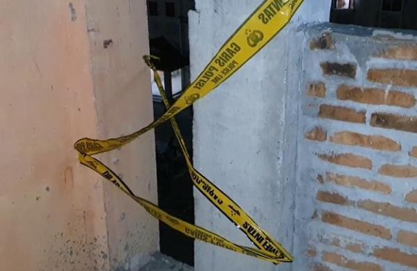 Lokasi tembok di tangga yang tidak tertutup, Kamis (27/2/2020) (Foto: iNews/Yudha Bahar)