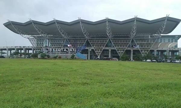 Bandara Kertajati, Minggu (1/3/2020) (Foto: iNews/Zeni Johadi)