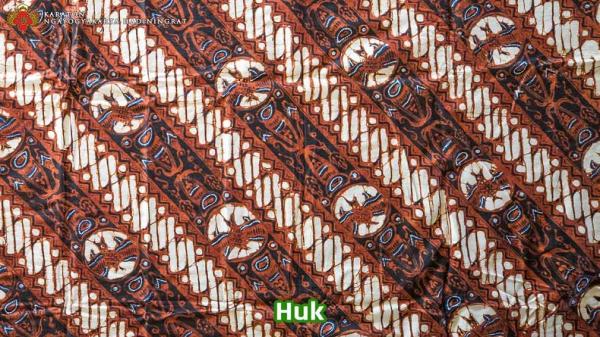 Batik motif Huk (Foto: Dokumen Keraton Ngayogyakarta Hadiningrat)