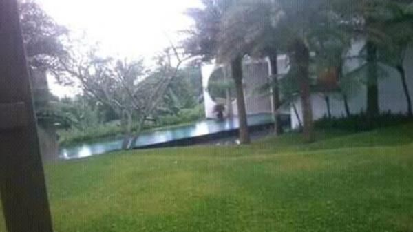 Vila diduga milik Nurhadi di Gadog, Desa Sukamanah kawasan Puncak Bogor, Jawa Barat. (Foto: ist)