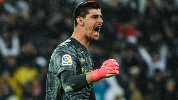 Courtois Kiper Real Madrid Thibaut Courtois. (Foto: As)