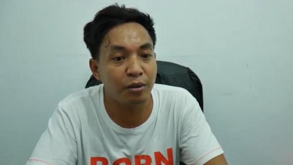 Pengusaha teripang, Rachmat Pan yang menawarkan dua mobilnya ditukar dengan masker untuk dibangikan kepada warga Kota Parepare, Sulawesi Selatan, Rabu (25/3/2020). (Foto: iNews/Ichsan Anshari)