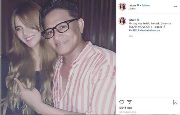 Ratu Rizky Nabila dan Andre Hehanusa (foto: Instagram)