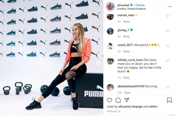 Pelari Putri Jerman Alicia Schmidt Disponsori Puma (foto: Instagram)