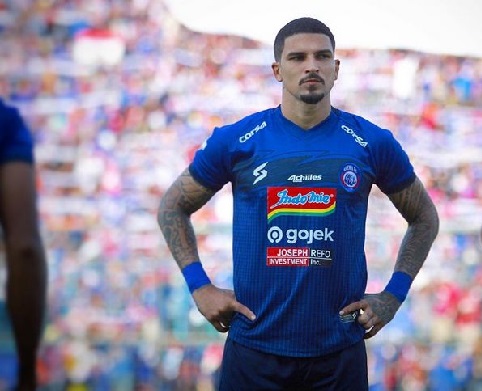 Arthur Cunha Saat Masih Berseragam Arema (foto: Instagram)