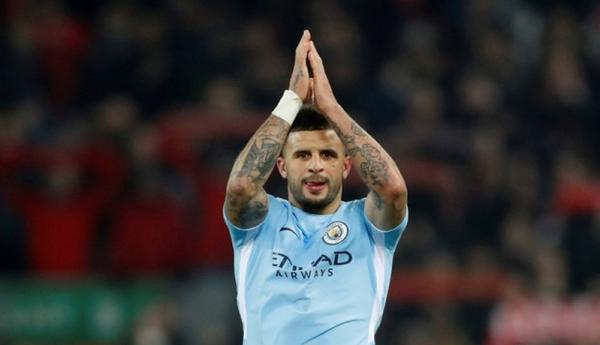 Bek Manchester City, Kyle Walker (Foto: Premier League)