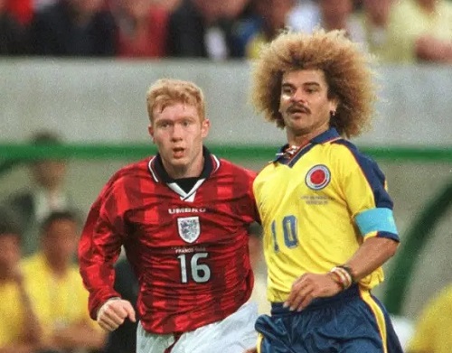 Mantan Bek Timnas Kolombia, Carlos Valderama