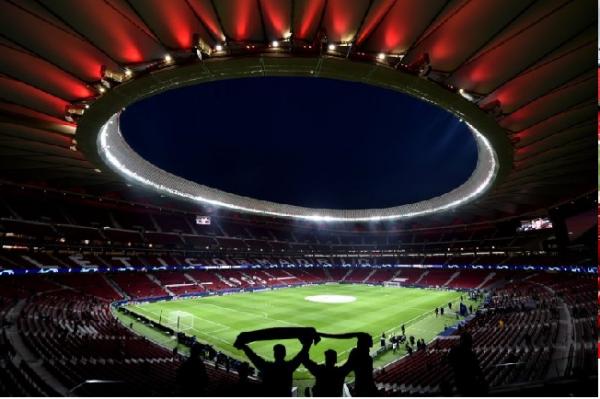 Kandang Atletico Madrid, Stadion Wanda Metropolitano (foto: Okezone)