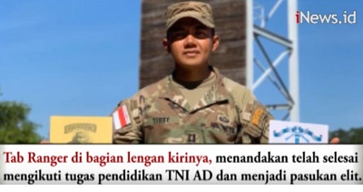 Video Kapten Inf Teddy Indra Wijaya, Perwira TNI AD Berkualifikasi Pasukan Elite AS