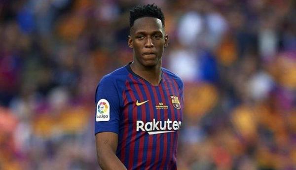 Yerry Mina bertahan setengah musim di Barcelona (Foto: Guardian)