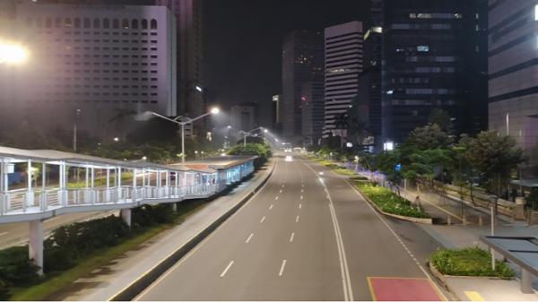 Car Free Night Malam Tahun Baru, Jalan Sudirman-Thamrin Jakarta Ditutup Mulai 18.00