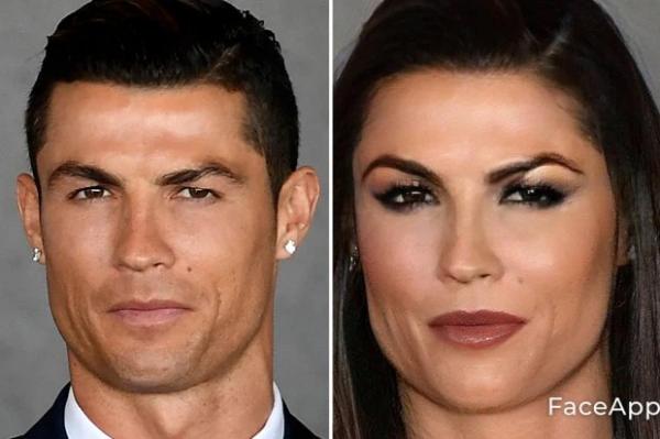 FaceApp Cristiano Ronaldo
