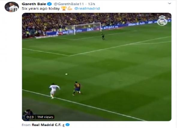 Gareth Bale Goal vs Barcelona 2014
