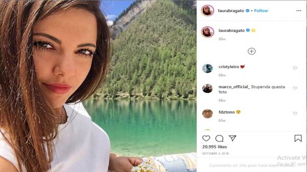 Model Majalah Playboy, Laura Bragato (foto: Instagram)