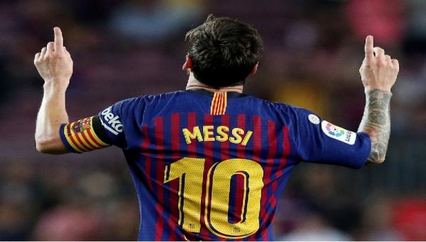 Selebrasi Lionel Messi (Foto: Dok Barcelona)