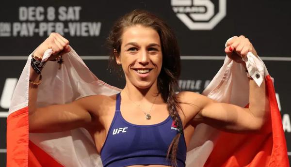 Petarung wanita asal Polandia, Joanna Jedrzejczyk (Foto: MMA Mania)