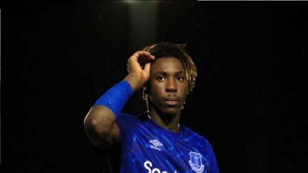 Moise Kean Penyerang Everton, Moise Kean (Foto: Okezone)