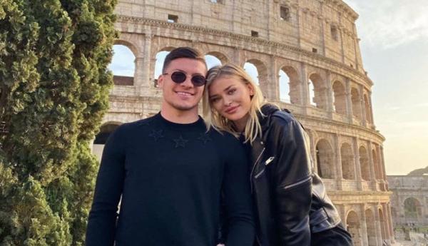 Luka Jovic & Sofija Milosevic (Foto: Instagram)