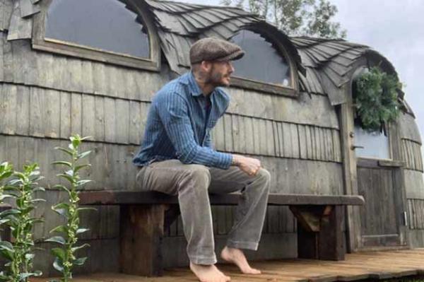 Rumah Unik David Beckham Rumah unik David Beckham di kawasan Cotswold, Nortleach, Inggris. (Foto: instagram)