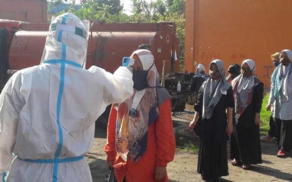 Pulang ke Temanggung, 65 Santri dari Magelang Dicek Kesehatan