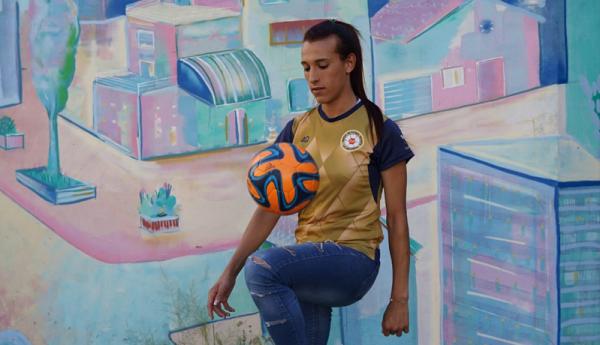 Mara Gomez Mara Gomez, pesepak bola transgender Argentina (Foto: MOR)