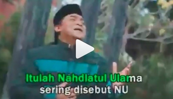 Didi Kempot menyanyikan lagu NU