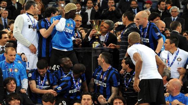 Inter Milan menjuarai Coppa Italia 2009/2010 (foto: Skysports)